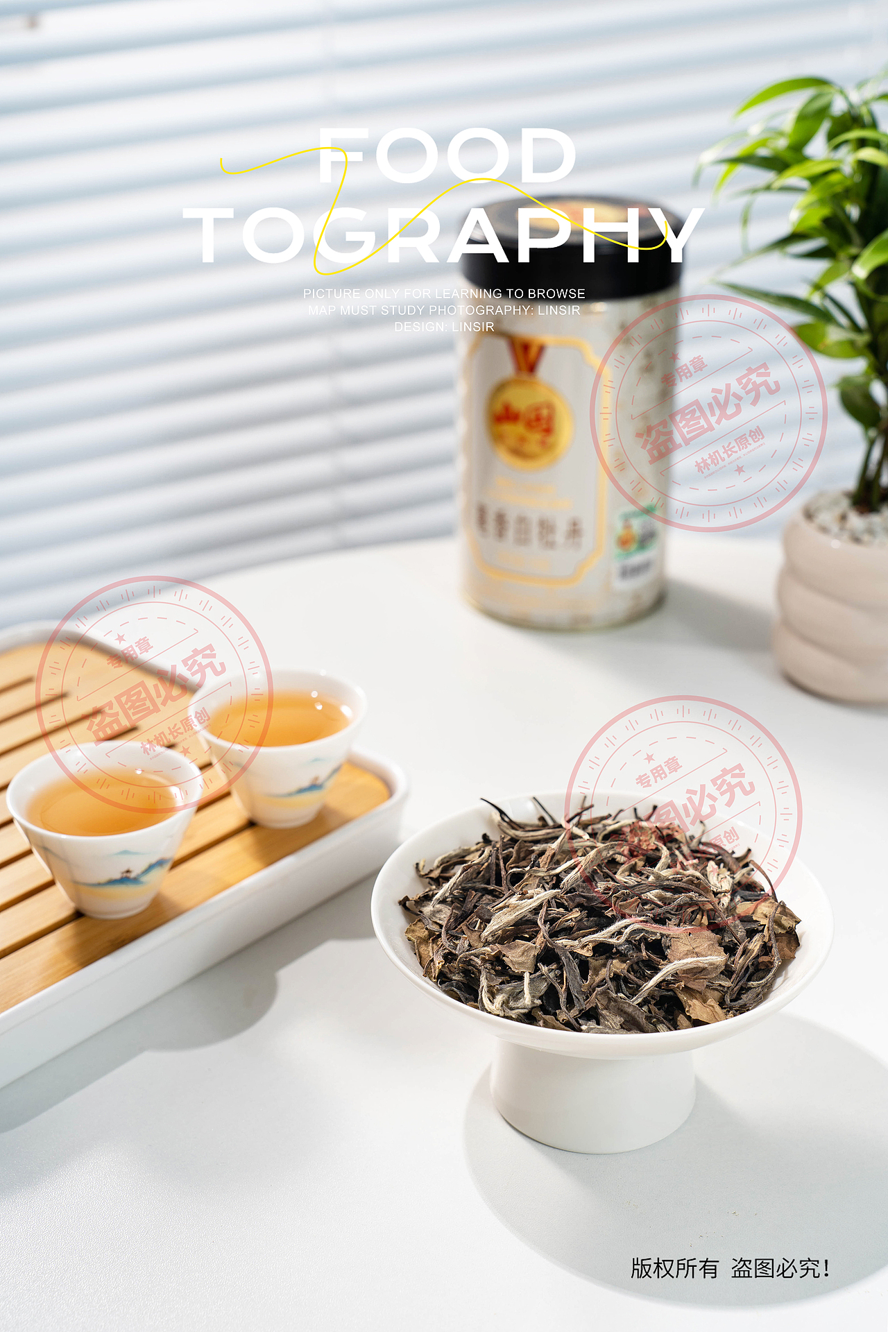 山国工夫茶 | 白牡丹 | ins | 茶叶 | LINSIR（图ZMzc1NDQxMTcy） - 美食摄影 - 站酷设计师林机长原创素材 - 站酷ZCOOL