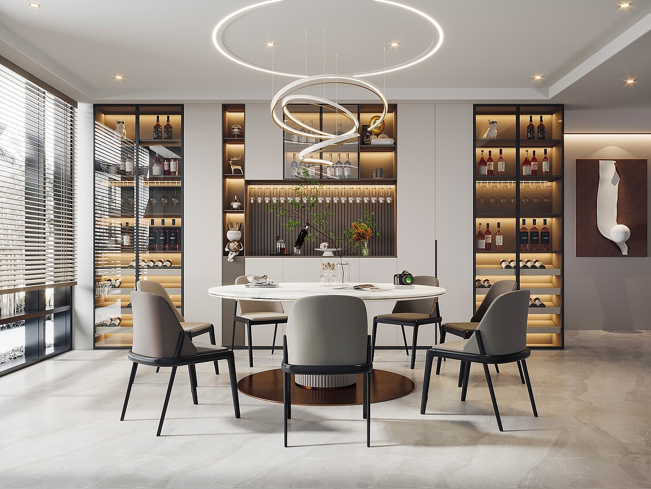 阳光透过窗户,是温暖的拥抱