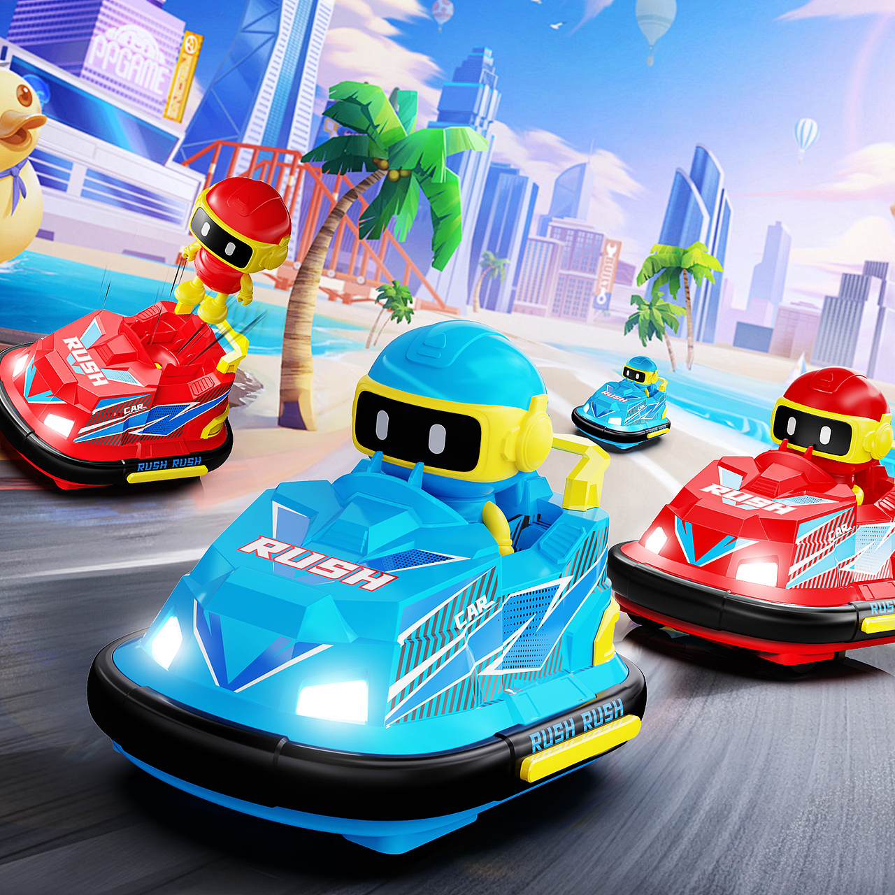 亚马逊玩具车主图A+