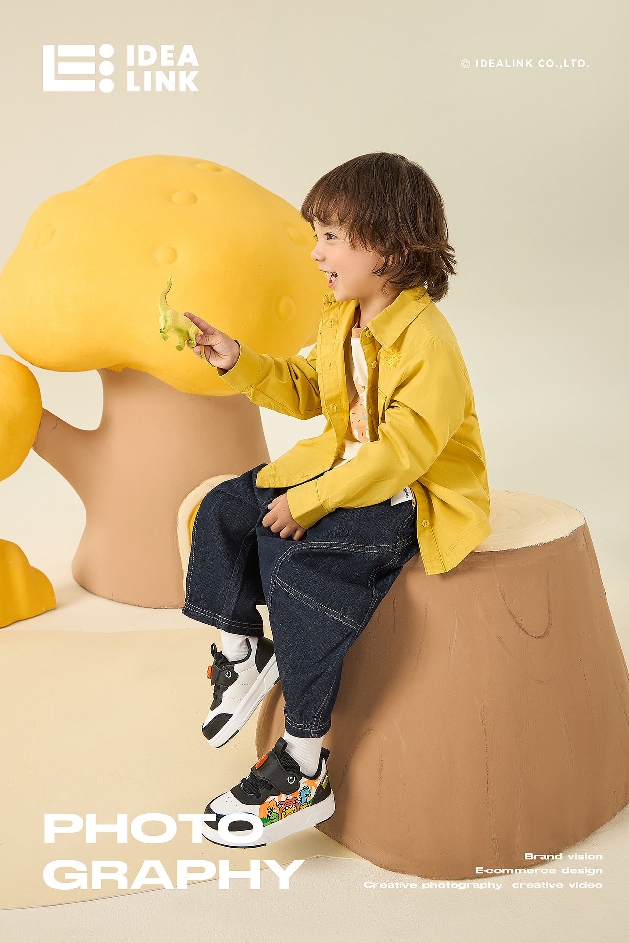 B.DUCK24Q3童鞋模特拍摄-小男童