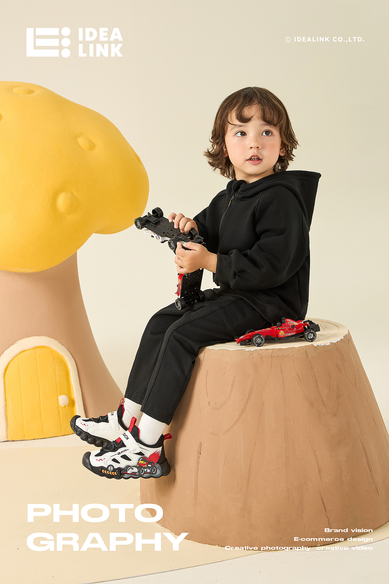 B.DUCK24Q3童鞋模特拍摄-小男童