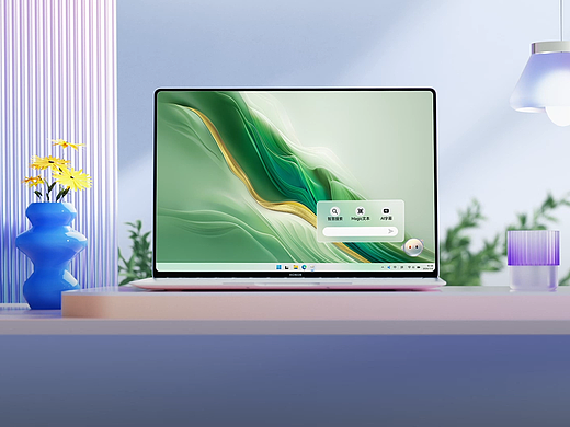 荣耀MagicBook Art 14 AI 辅助创作宣传视频
