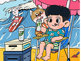 LELECHA-乐乐茶节气插画系列