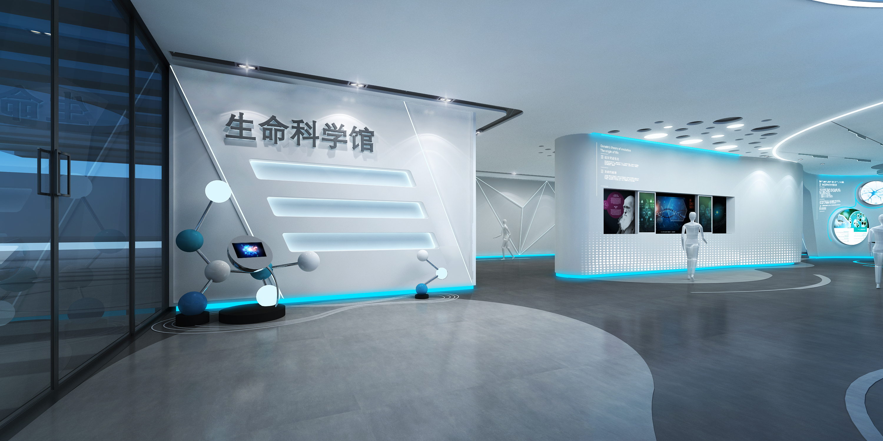 生命科学展厅的互动设备提供商