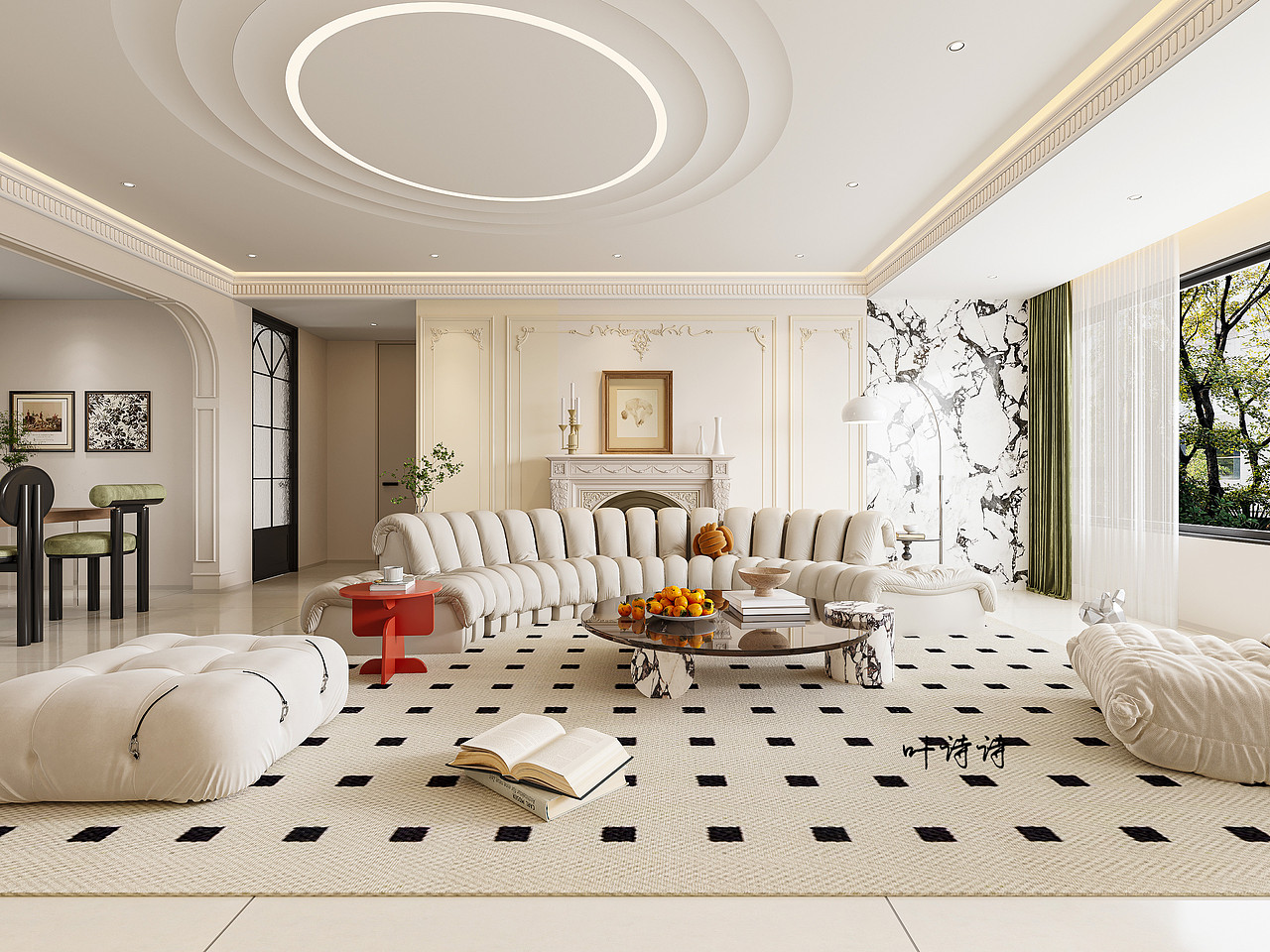 轻法式奶油风，浪漫与优雅的气息