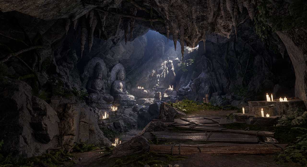 《古刹余殇》（图ZMzc1NTA1MDU2） - 场景 - 站酷设计师AAA建材批发龙哥原创素材 - 站酷ZCOOL