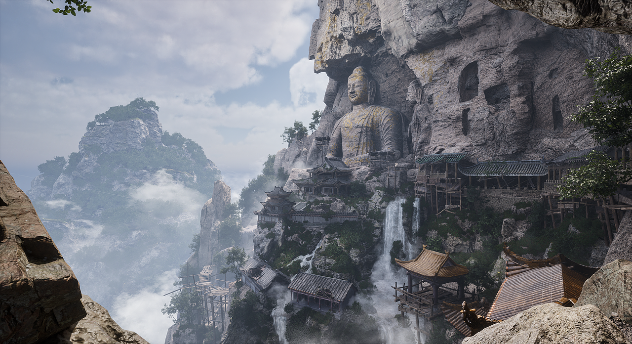 《古刹余殇》（图ZMzc1NTA1MDY0） - 场景 - 站酷设计师AAA建材批发龙哥原创素材 - 站酷ZCOOL