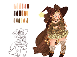 角色插画绘制设计