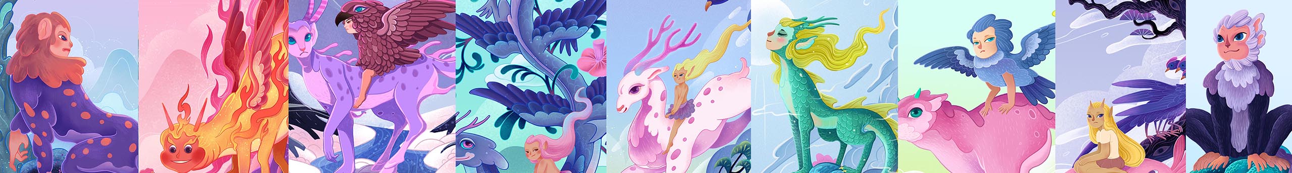 插畫師傅逗的個(gè)人主頁(yè)（封面預(yù)覽） - 主頁(yè)封面設(shè)置 - 站酷設(shè)計(jì)師插畫師傅逗原創(chuàng)素材 - 站酷ZCOOL