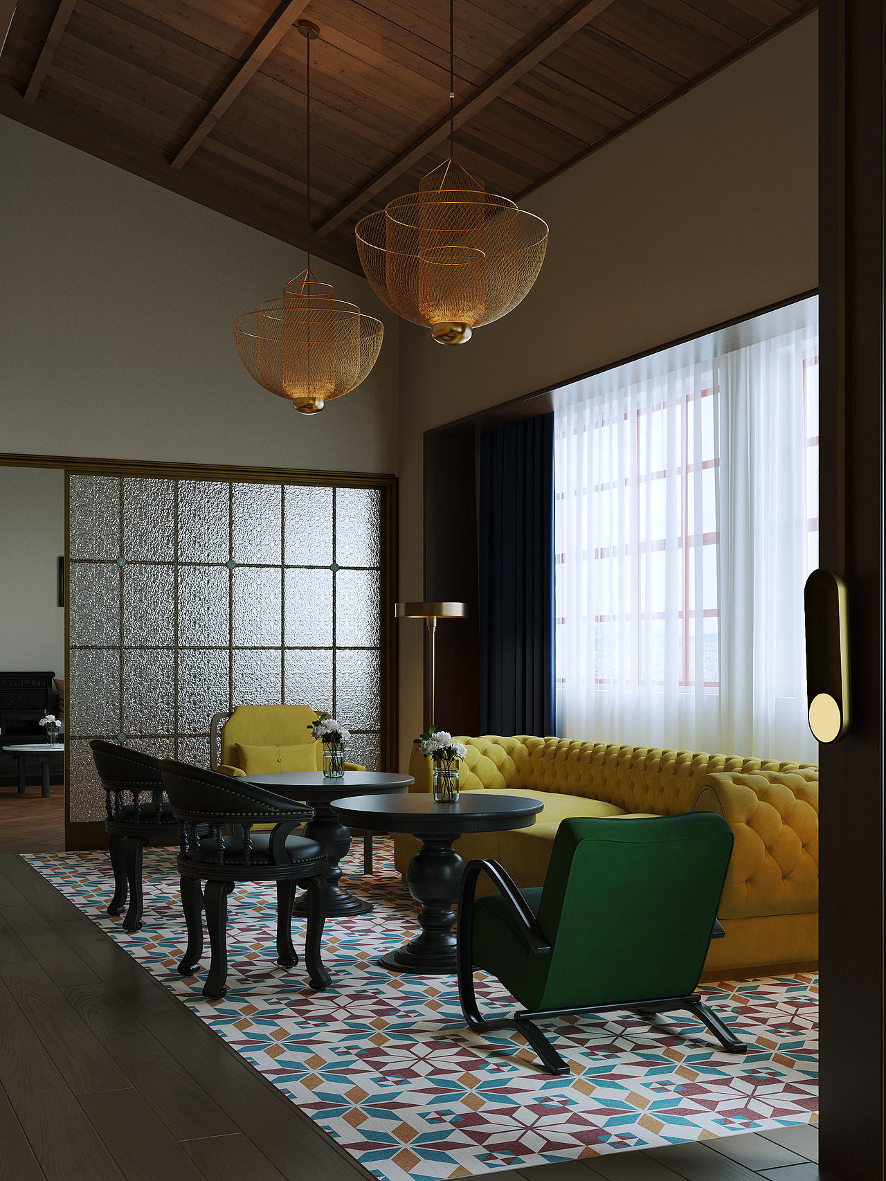 民国风（图ZMzc1NTU0NTYw） - 家装设计 - 站酷设计师霞客007原创素材 - 站酷ZCOOL