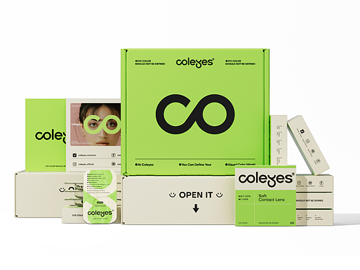 Coleyes®️美瞳品牌视觉2.0升级设计