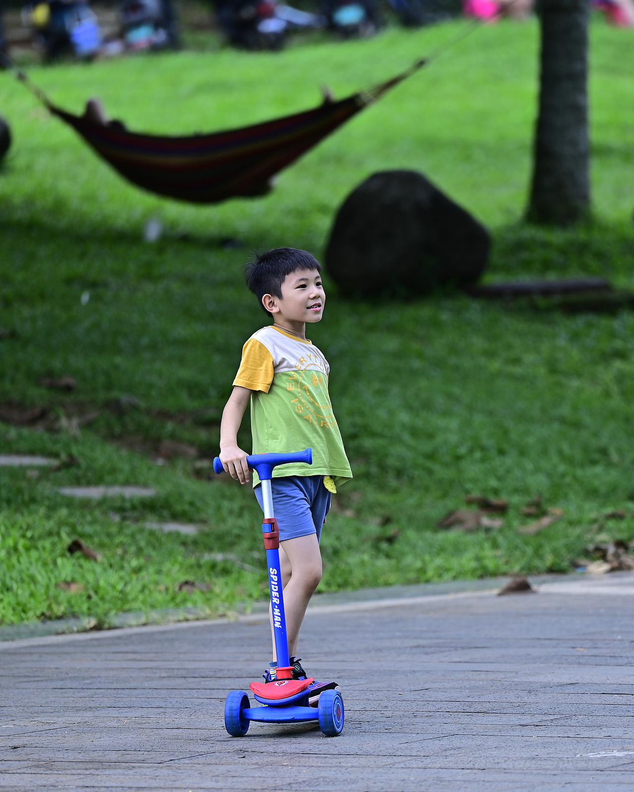追风少年在头铺公园