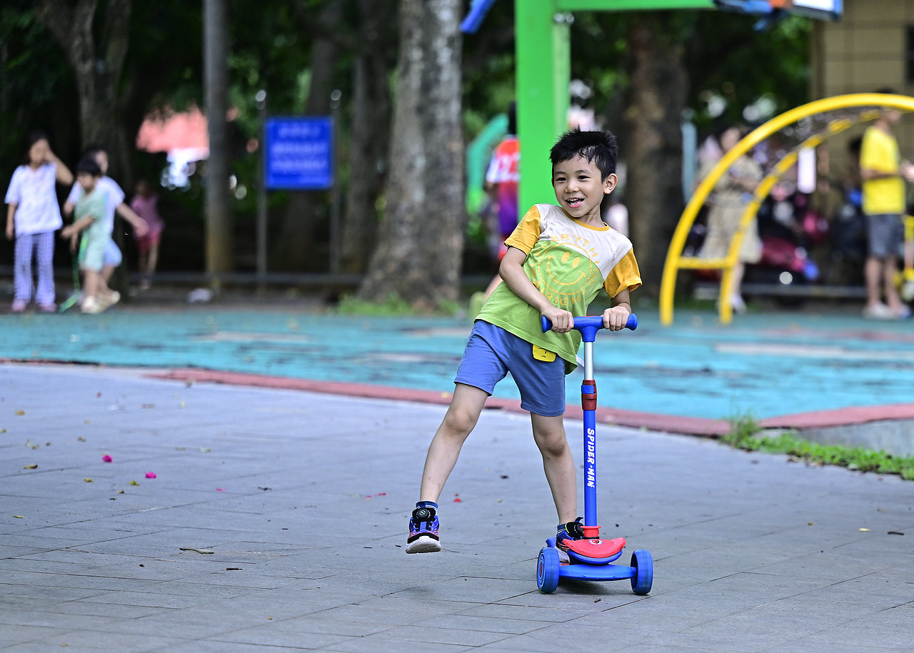 追风少年在头铺公园