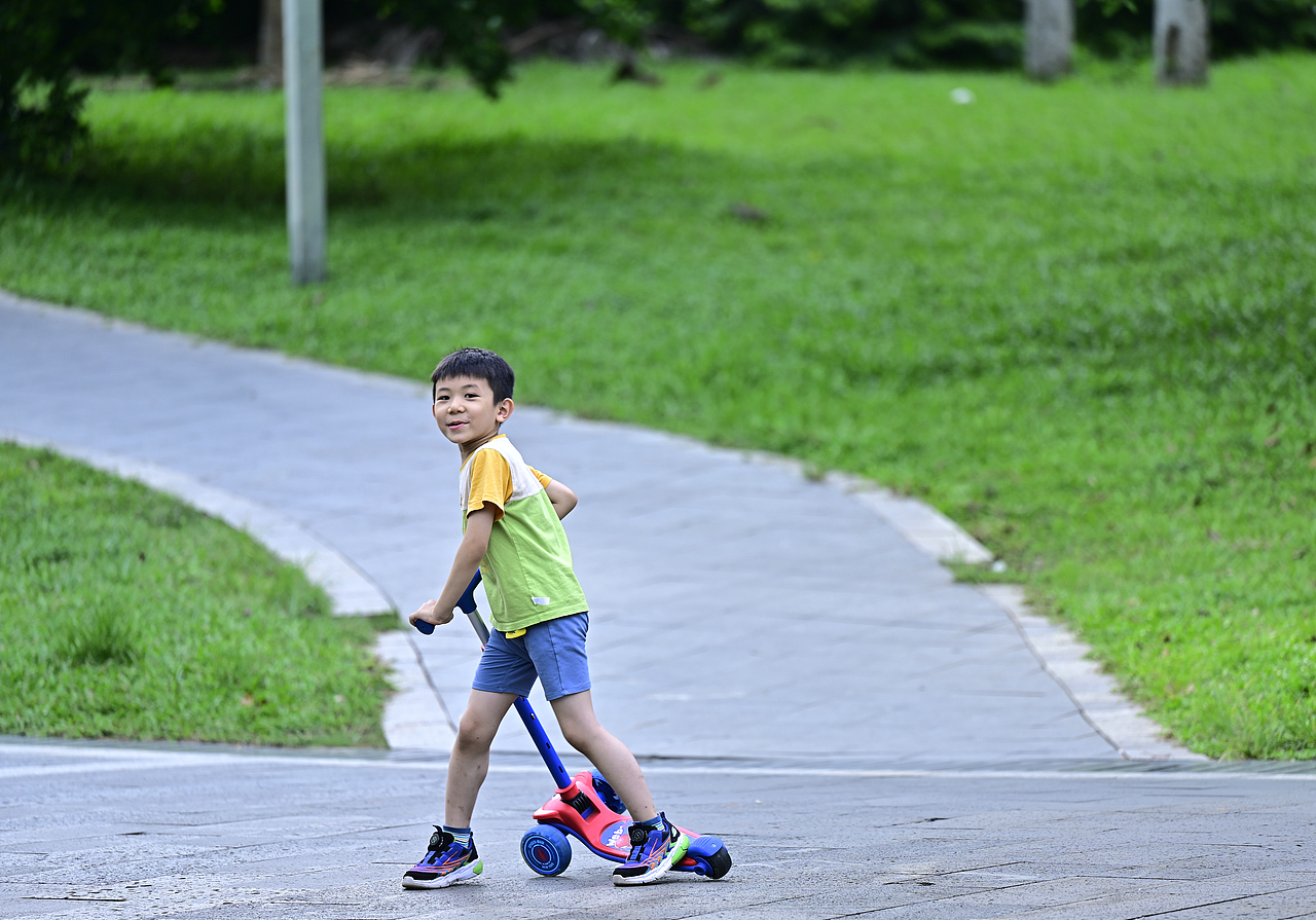 追风少年在头铺公园