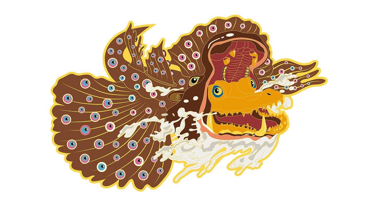 未来山海经（图ZMzc1NTg4MDI4） - 海报 - 站酷设计师赵娜Artist原创素材 - 站酷ZCOOL