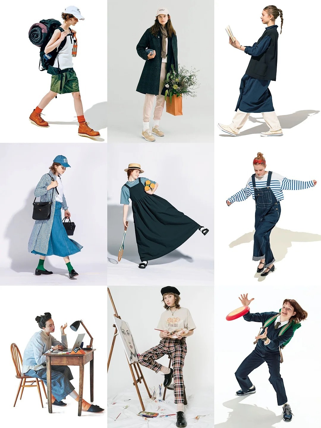 平面摄影制片:品牌服装LOOKBOOK方案拍摄