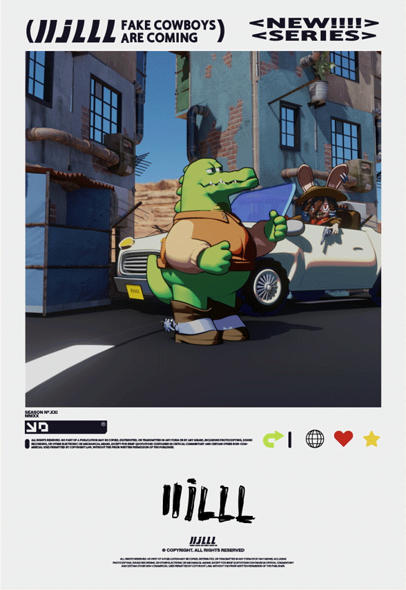 “牛仔牛仔“（图ZMzc1NTg5OTY0） - IP形象 - 站酷设计师杰尼黄h原创素材 - 站酷ZCOOL