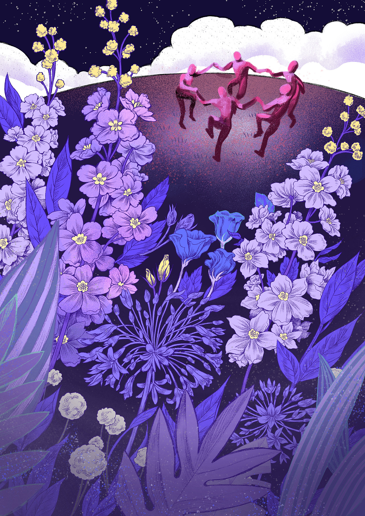 空想者的狂欢（图ZMzc1NTk2Mzc2） - 艺术插画 - 站酷设计师插画于无声原创素材 - 站酷ZCOOL