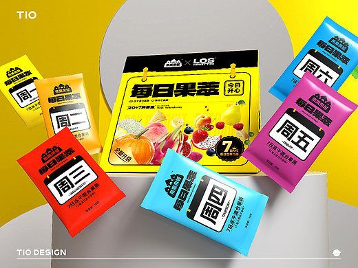 每日果蔬脆产品包装设计 | 太空人品牌策划