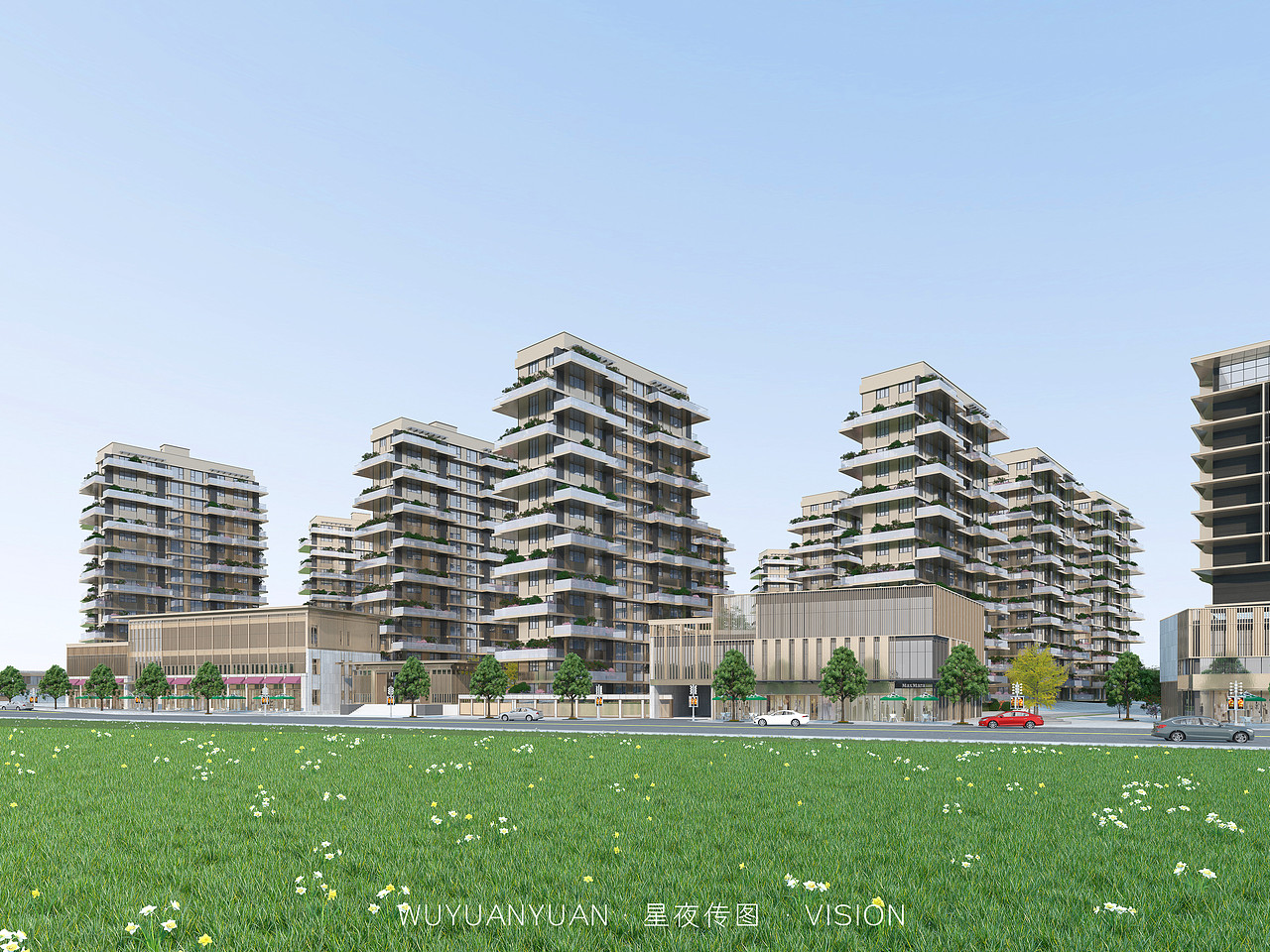 室外住宅建筑｜素雅清新（图ZMzc1NjA1MTUy） - 建筑设计 - 站酷设计师设计源源原创素材 - 站酷ZCOOL