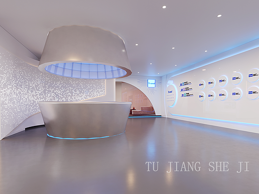 科技感、互动感超强的展厅设计(个人主页-ZNzAyNDk5ODQ=) - 商业空间设计 - 站酷设计师韩卿设计原创素材 - 站酷ZCOOL