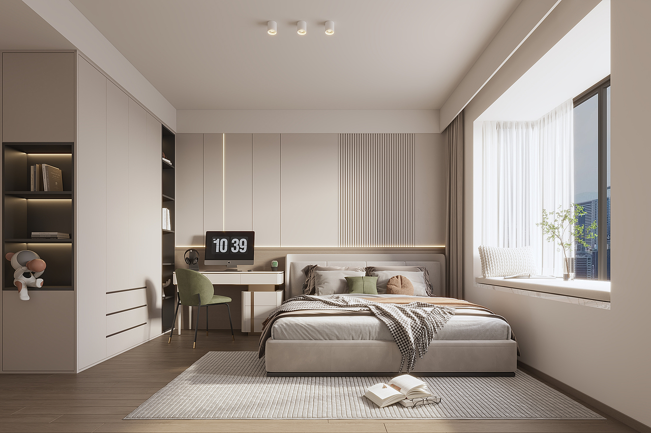 用最简的元素,打造最舒适的栖居之所。#木牛视觉设计