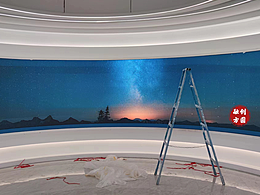 小间距LED大屏+融创方圆红外触摸框互动触控方案