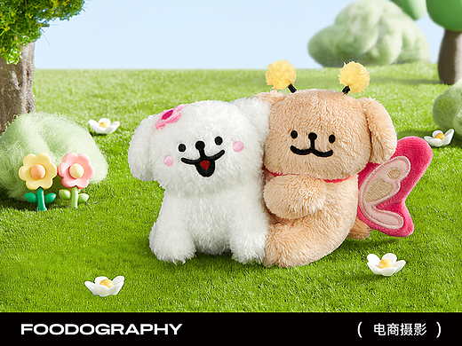 盲盒摄影 | 线条小狗快乐GOGO X 食摄集