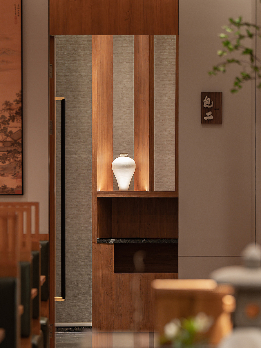 惠州餐厅设计,大渔铁板烧：东方意境美学表现艺术氛围（图ZMzc1NjMwODY4） - 酒店餐饮设计 - 站酷设计师艺鼎装饰设计原创素材 - 站酷ZCOOL