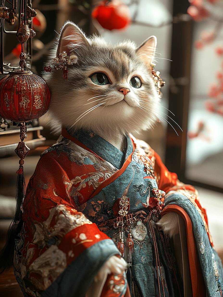 贵气逼人的长公主喵