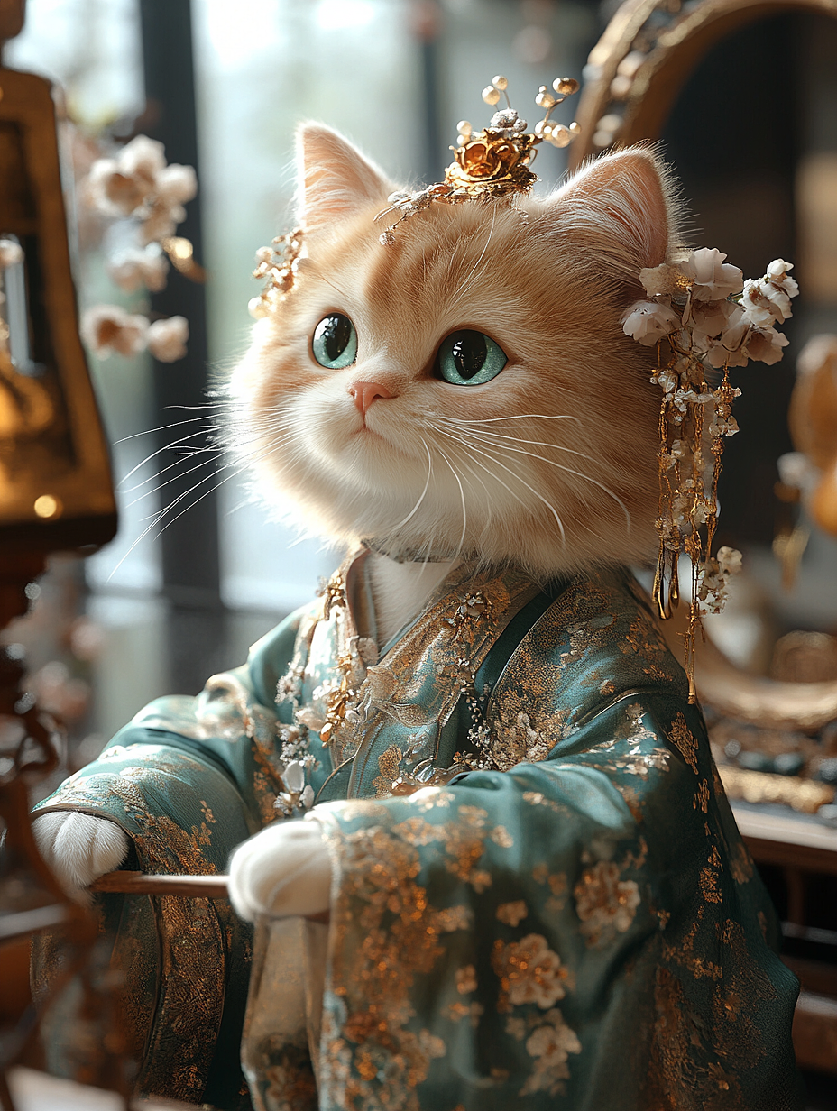 贵气逼人的长公主喵