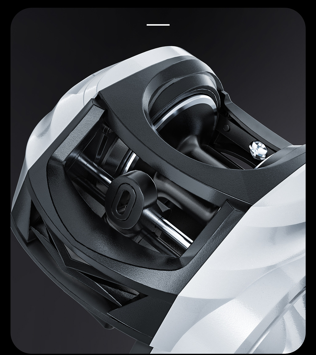 渔具-路亚轮建模渲染