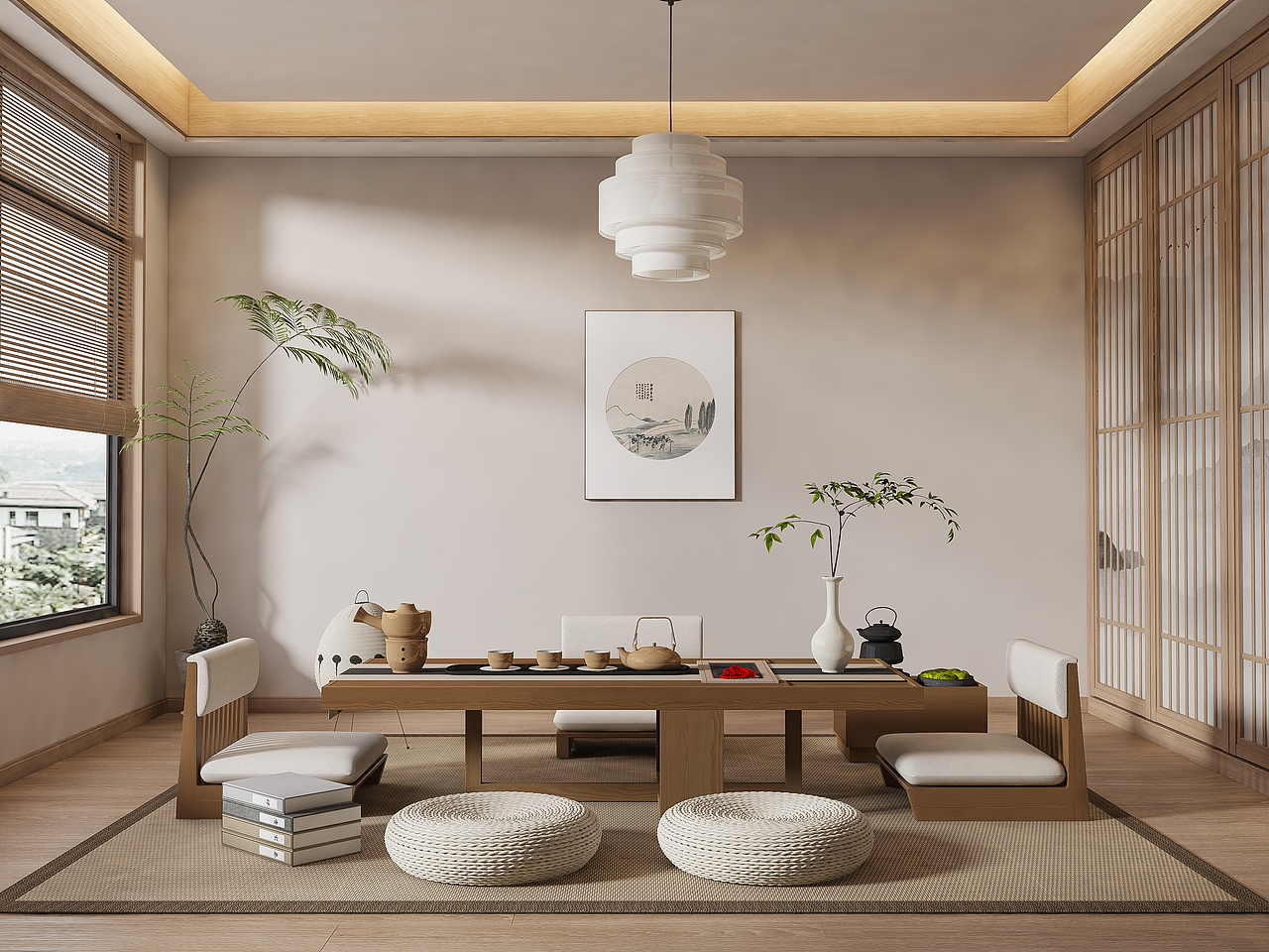 原木风,是生活与自然的完美融合。#木牛视觉设计