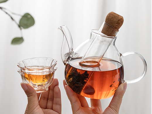 南京摄影|产品拍摄| 耐高温玻璃花茶围炉煮茶器茶壶