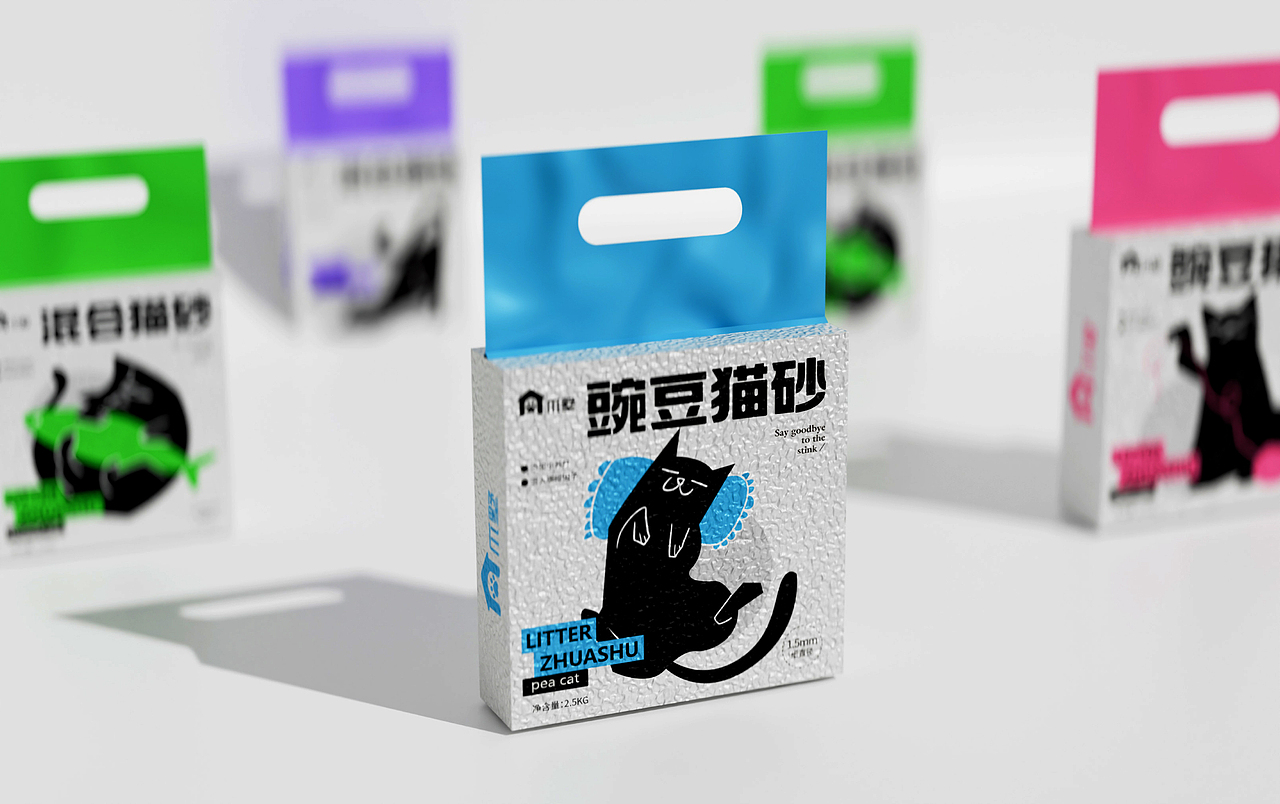 爪墅 | 宠物猫砂 | 品牌包装设计
