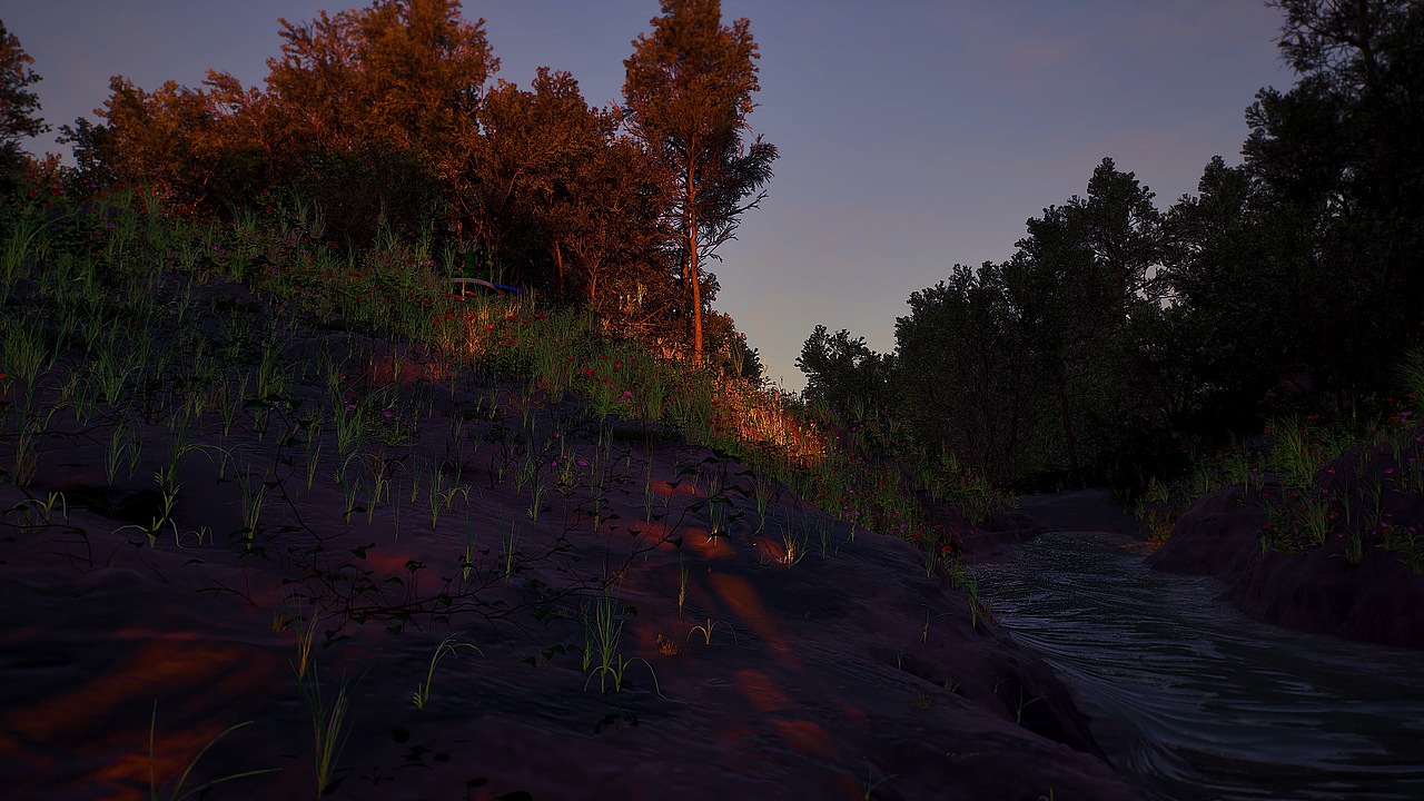 UE5*超写实天气季节过度动画短片