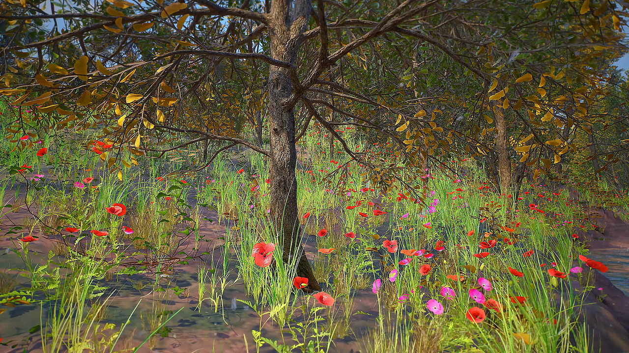 UE5*超写实天气季节过度动画短片