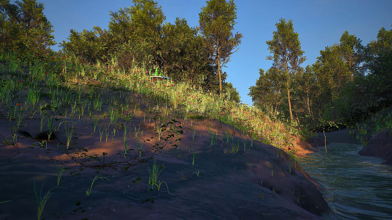 UE5*超写实天气季节过度动画短片