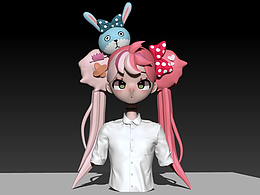 Zbrush_角色建模练习