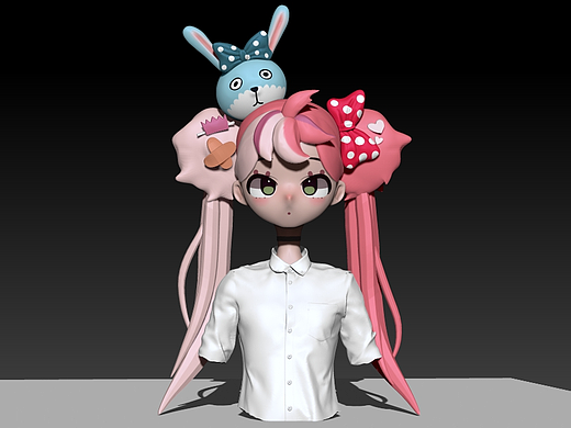 Zbrush_角色建模练习