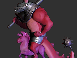 Zbrush_角色建模练习