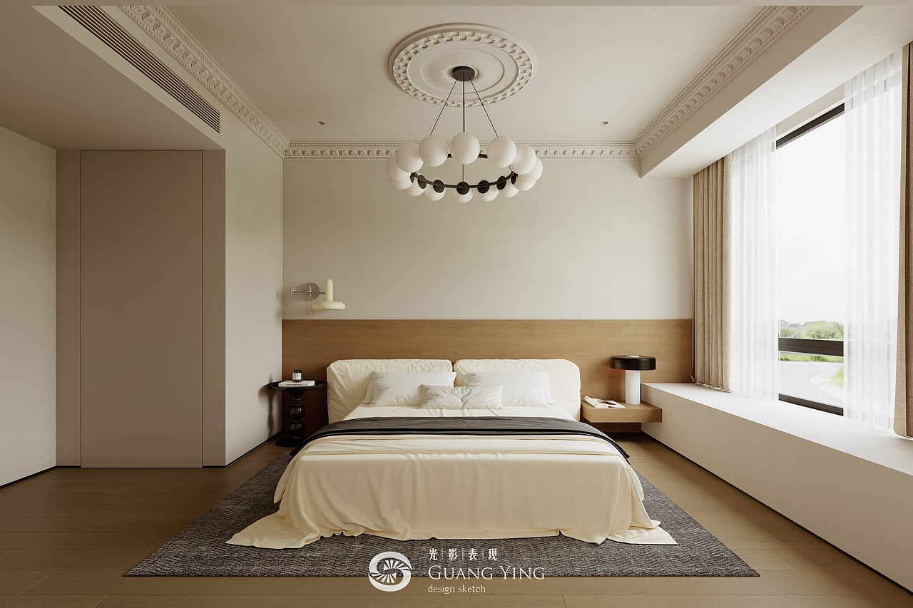 现代 | 奶油风（图ZMzc1Njg0OTk2） - 家装设计 - 站酷设计师追光表现原创素材 - 站酷ZCOOL