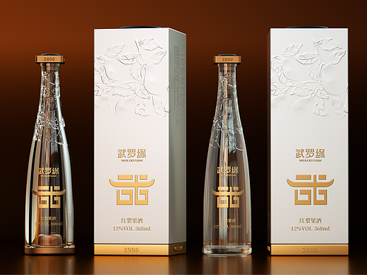 武罗缘—红梨果酒 地域代表产品设计
