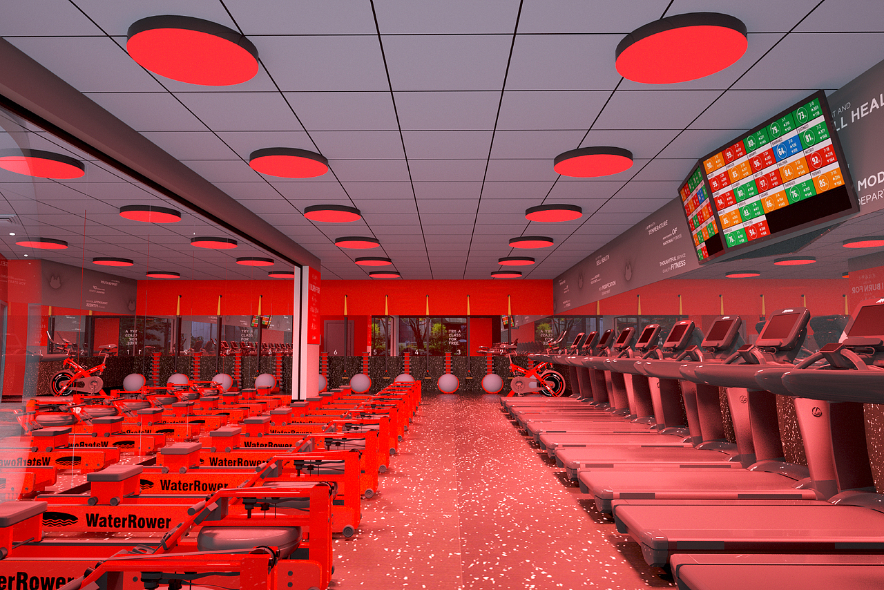 健身猫连锁「爆汗馆」重磅发布丨标准店设计丨GYMCAT