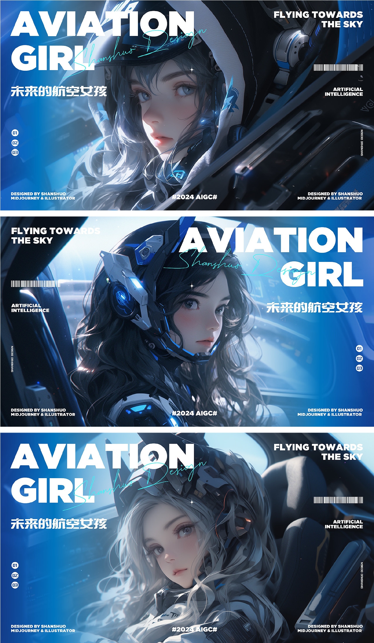 AIGC&AI-视觉插画 (基于AIGC生成插画,完成海报排版)（图ZMzc1Njg5MjQ0） - AI作品 - 站酷设计师闪烁_girl原创素材 - 站酷ZCOOL