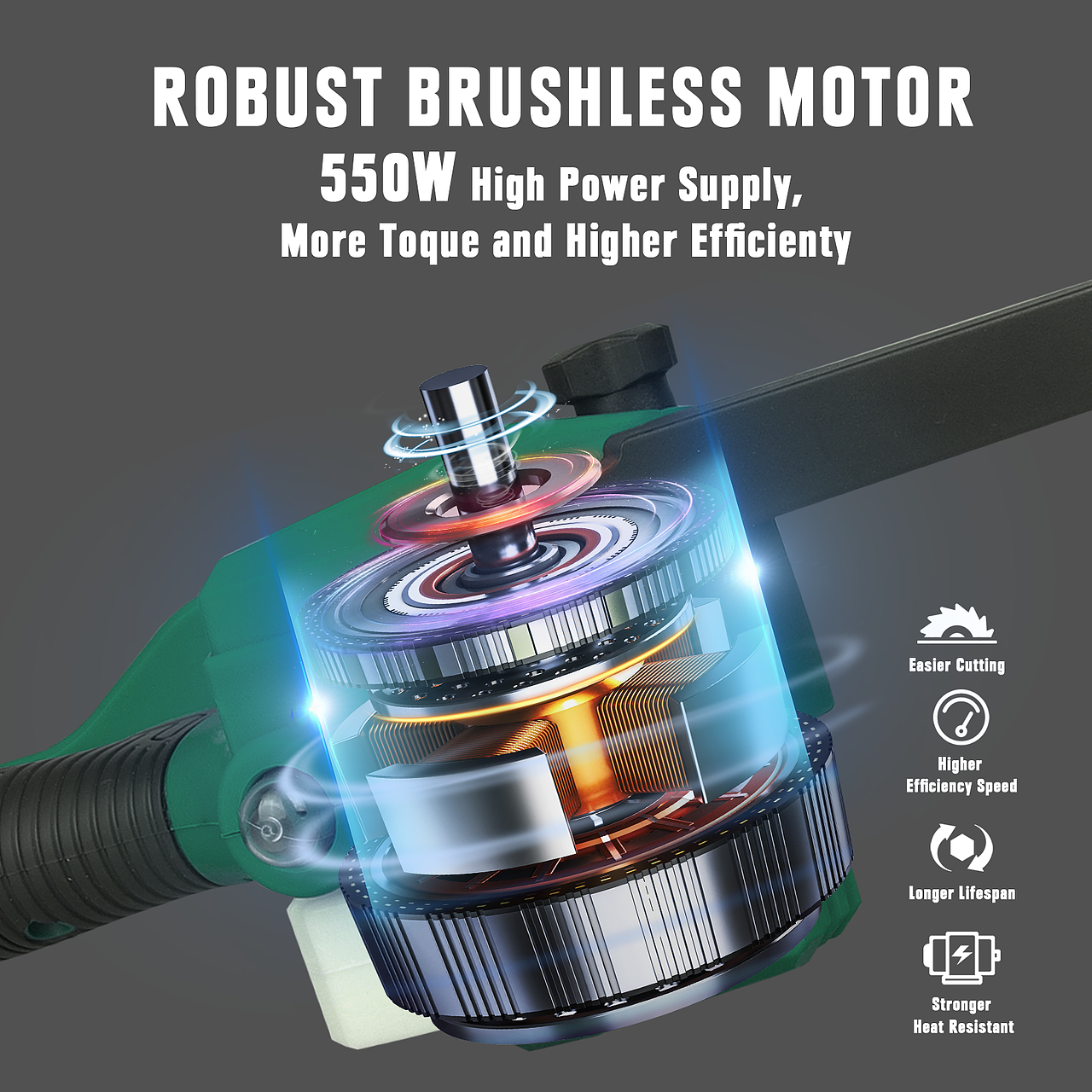 亚马逊-无刷链锯作品展示（图ZMzc1NzA1NTEy） - 电商 - 站酷设计师摄影师阿水原创素材 - 站酷ZCOOL