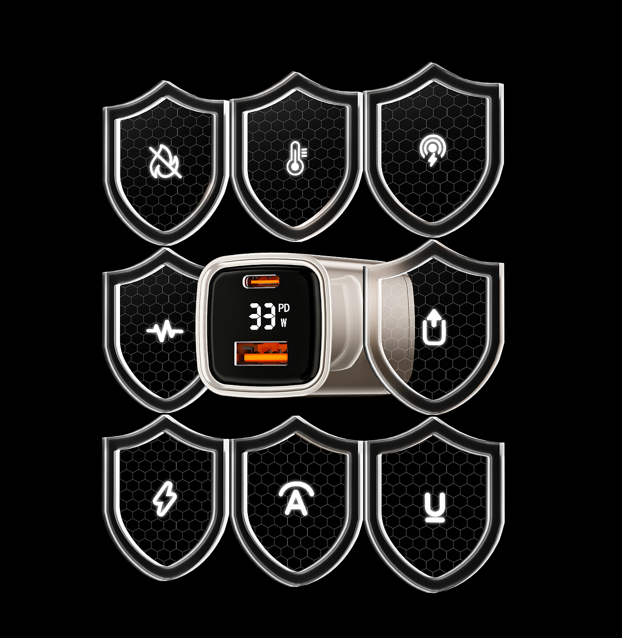 年中工作记录( 充电器 数据线 耳机 )