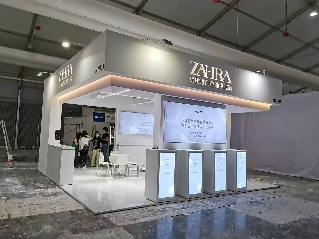 美博会展位设计-香气领域