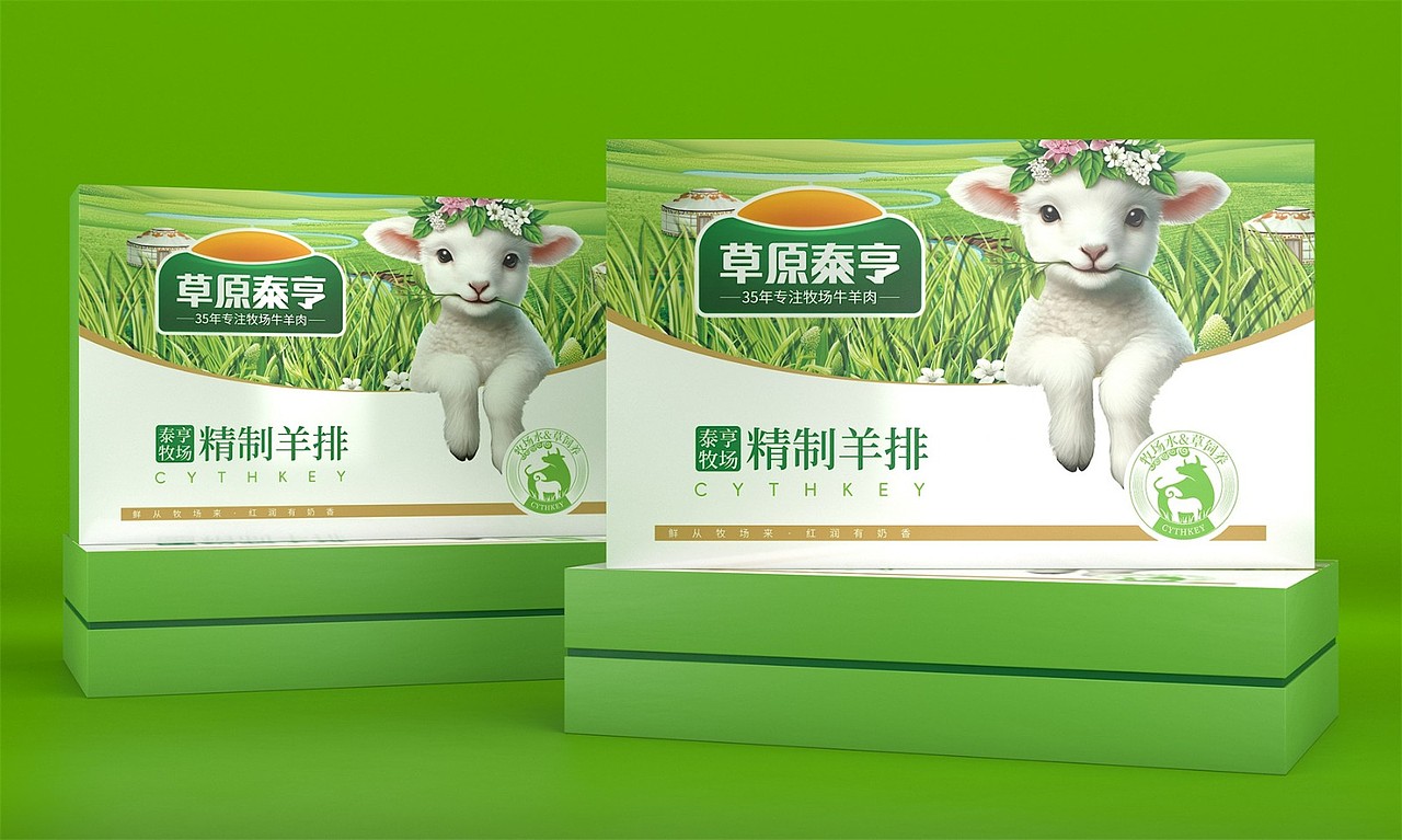 草原泰亨牛羊肉——徐桂亮品牌设计