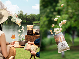 轻脆猪皮户外拍摄